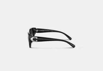 Maxi Sculpted C Oval Sunglasses