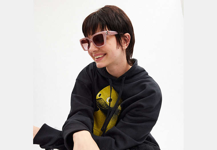 Maxi Sculpted C Square Cat Eye Sunglasses