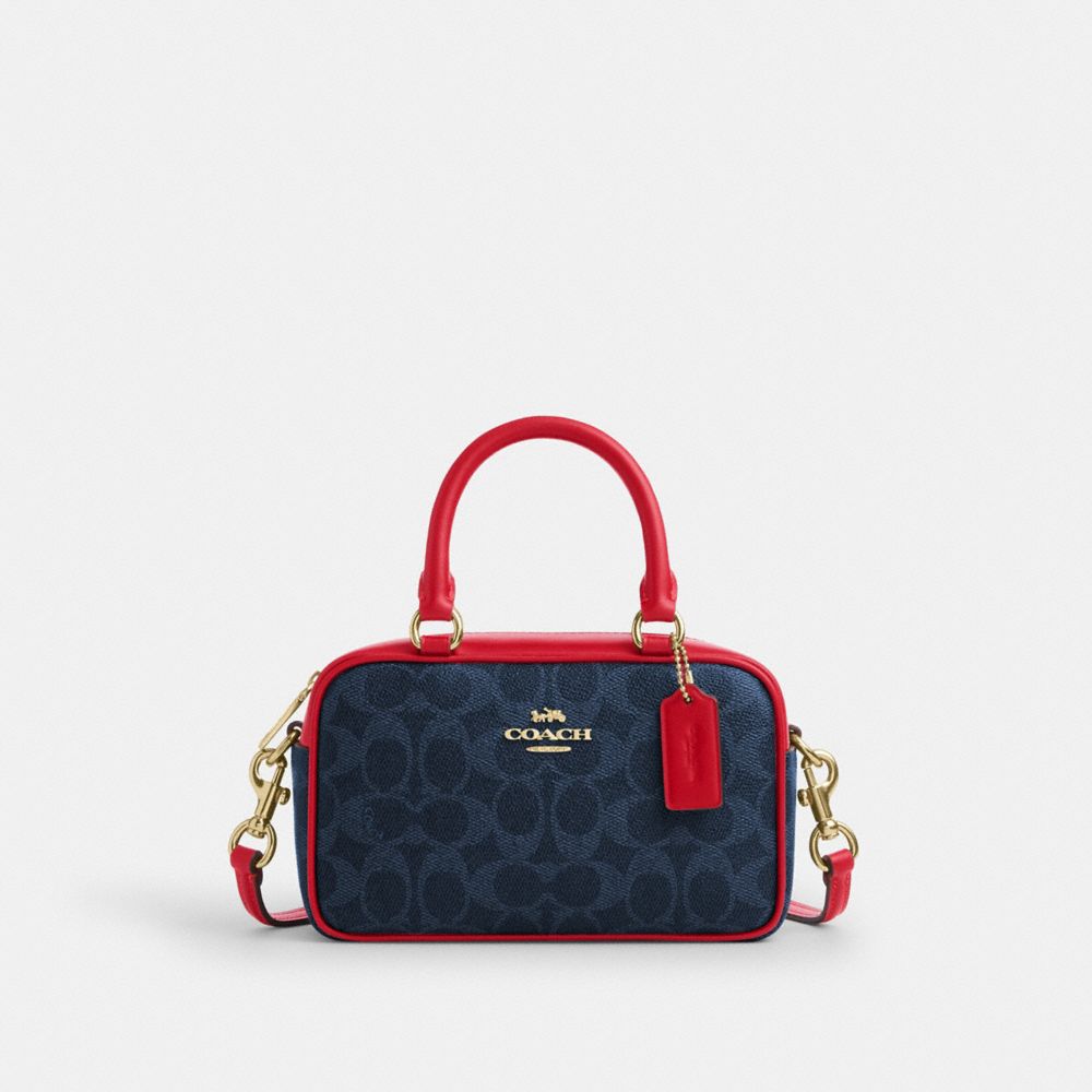 Satchel Crossbody Bag In Signature Canvas