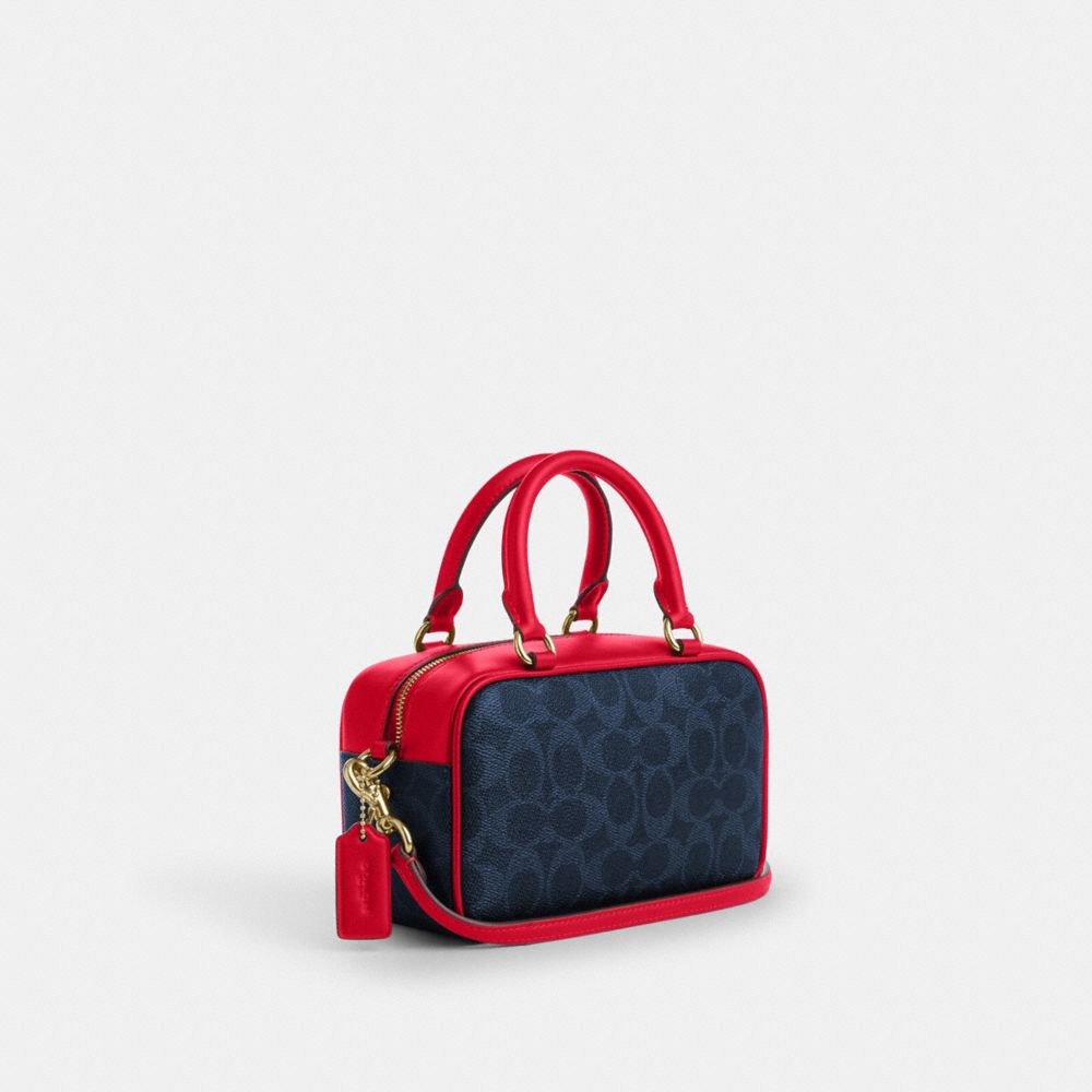 Satchel Crossbody Bag In Signature Canvas