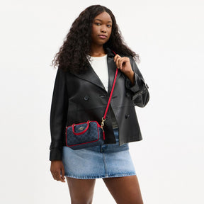 Satchel Crossbody Bag In Signature Canvas