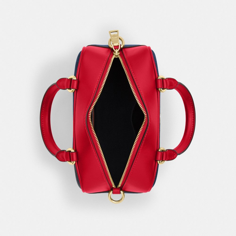 Satchel Crossbody Bag In Signature Canvas