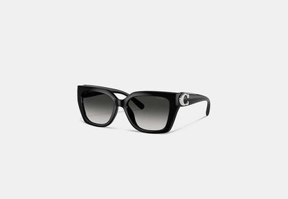 Full Fit Maxi Sculpted C Square Cat Eye Sunglasses