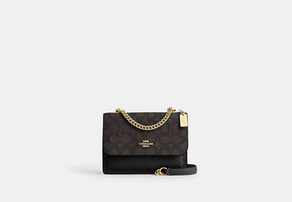 Mini Klare Crossbody Bag In Signature Canvas