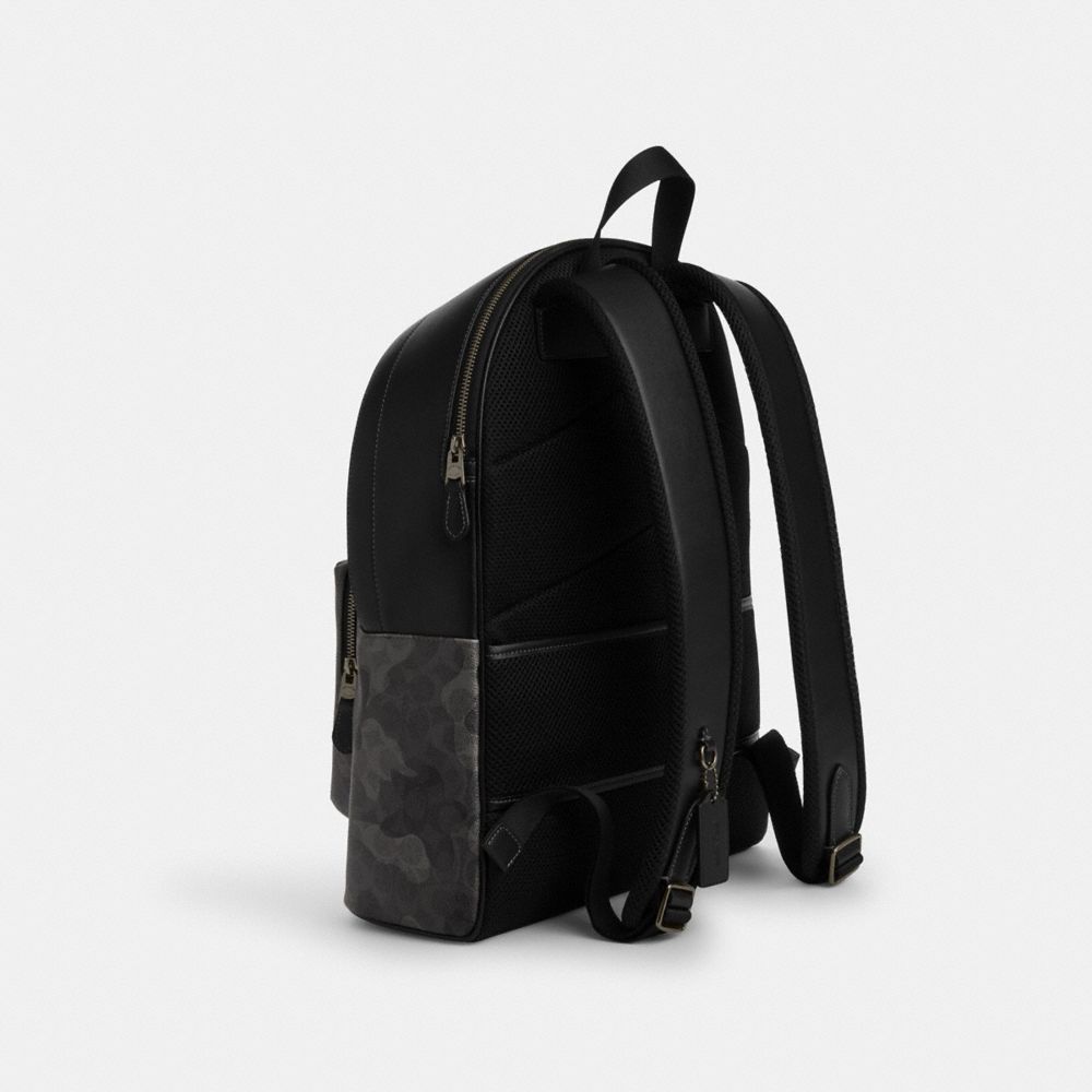 West Backpack In Signature Camo Print