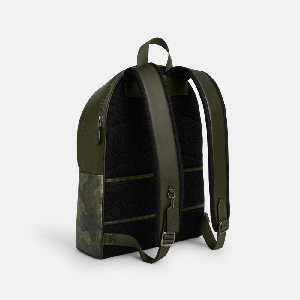 West Backpack In Signature Camo Print