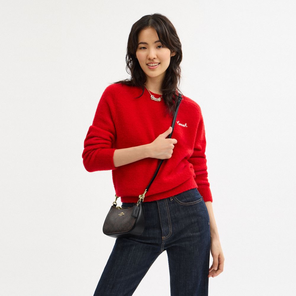 Teri Mini Crossbody Bag In Signature Canvas