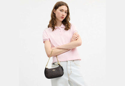 Teri Mini Crossbody Bag In Signature Canvas
