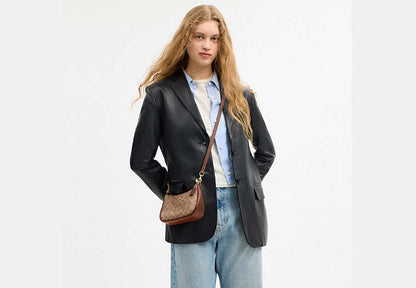 Teri Mini Crossbody Bag In Signature Canvas