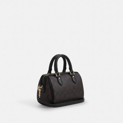Mini Rowan Crossbody Bag In Signature Canvas