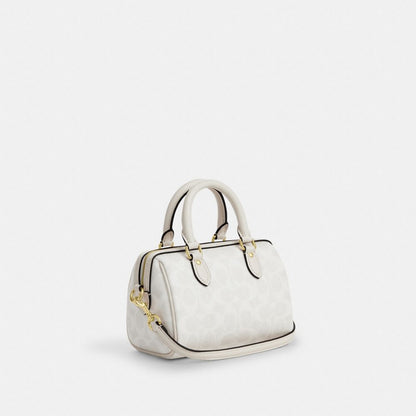 Mini Rowan Crossbody Bag In Signature Canvas
