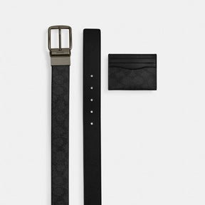 Boxed Plaque And Harness Buckle Cut To Size Reversible Belt, 38 Mm