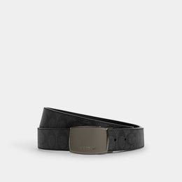 Boxed Plaque And Harness Buckle Cut-To-Size Reversible Belt, 38 Mm