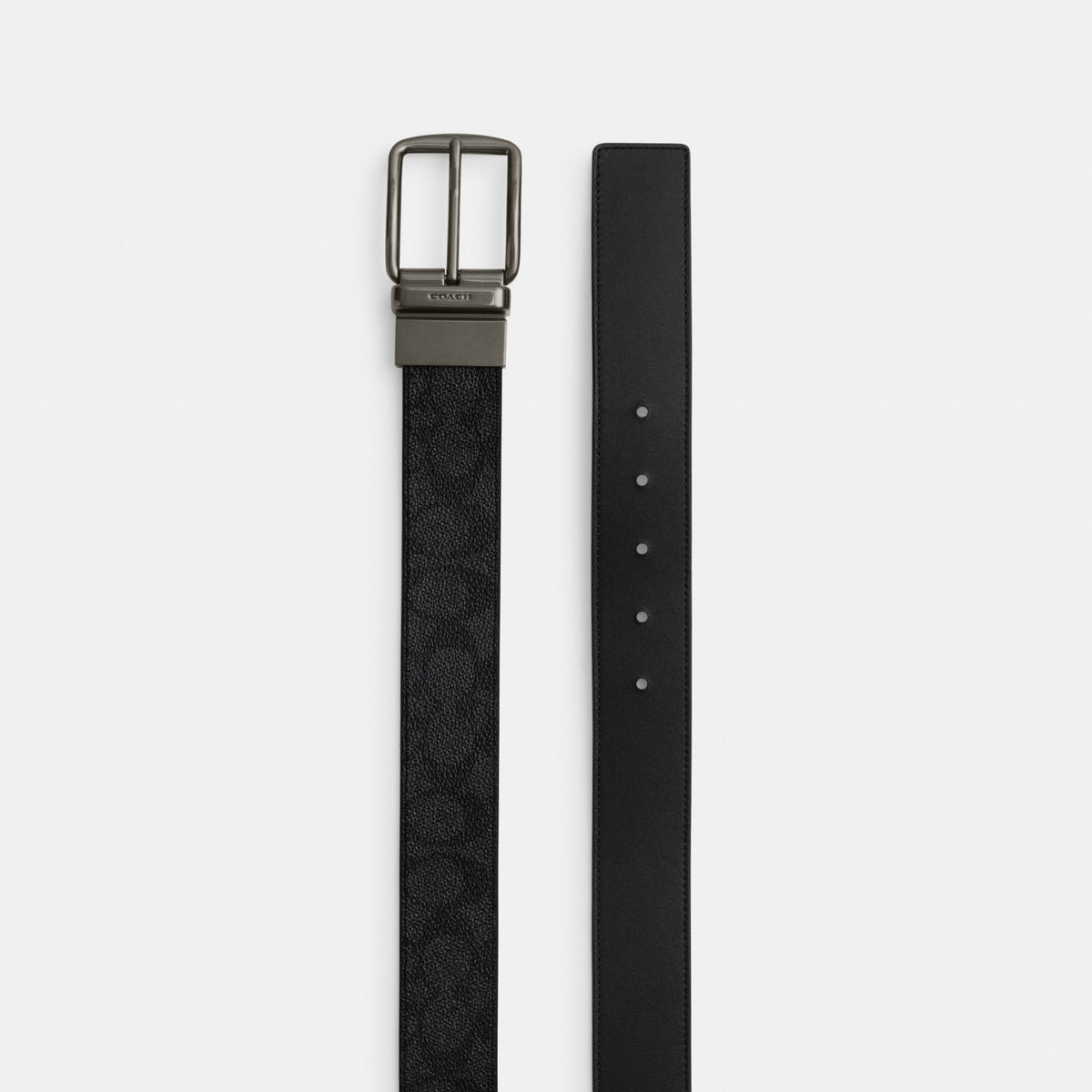 Boxed Plaque And Harness Buckle Cut-To-Size Reversible Belt, 38 Mm
