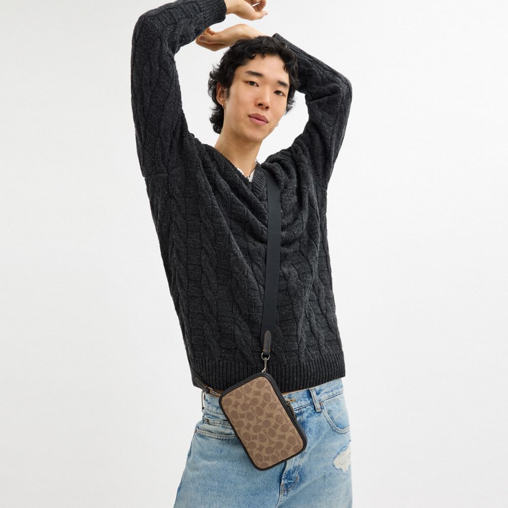 Aden Crossbody Bag In Signature Canvas