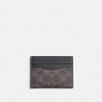 Slim Id Card Case In Loved Leather