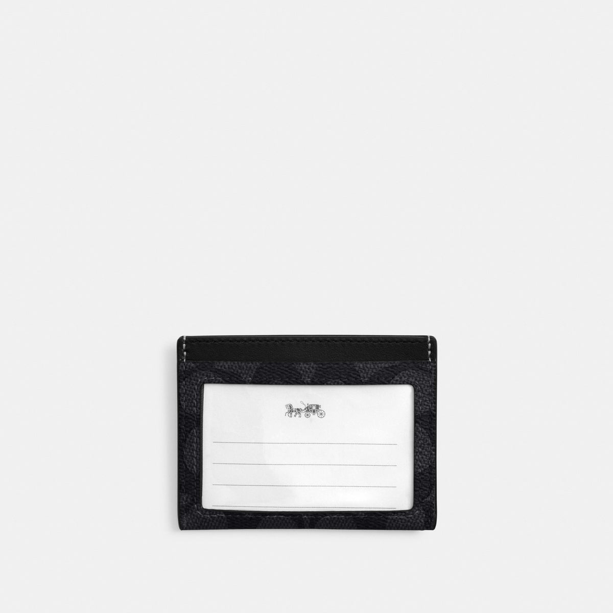 Slim Id Card Case In Signature Camo Print
