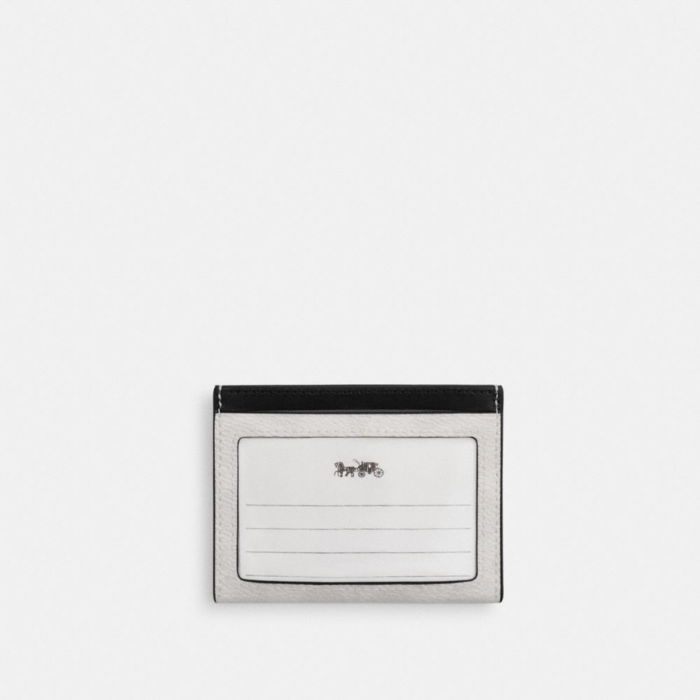 Slim Id Card Case In Signature Canvas