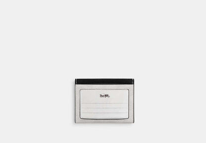 Slim Id Card Case In Signature Canvas