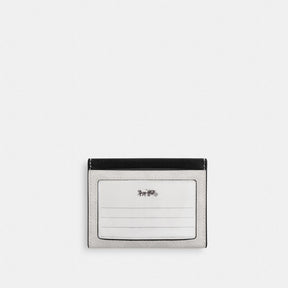 Slim Id Card Case In Signature Canvas
