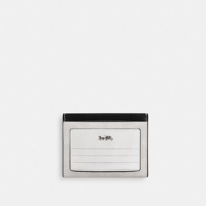 Slim Id Card Case In Signature Camo Print