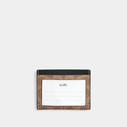 Slim Id Card Case In Loved Leather