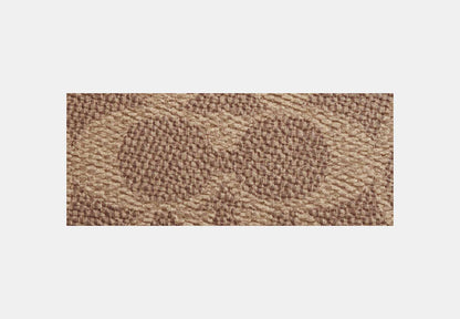 Slim Id Card Case In Signature Canvas