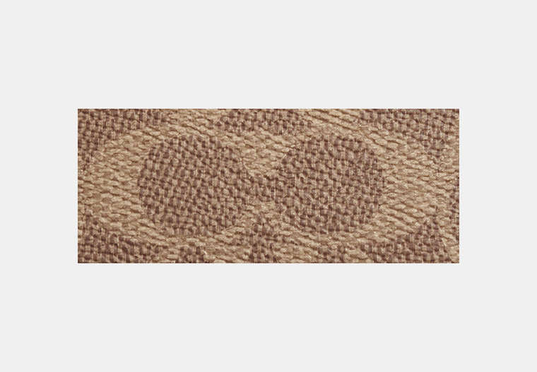 Slim Id Card Case In Signature Canvas