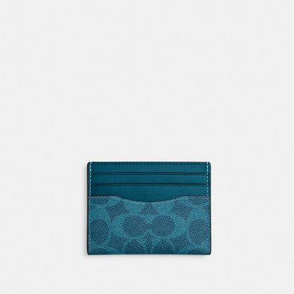Slim Id Card Case In Loved Leather