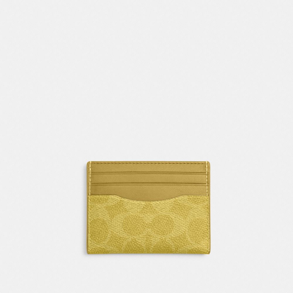 Slim Id Card Case In Loved Leather