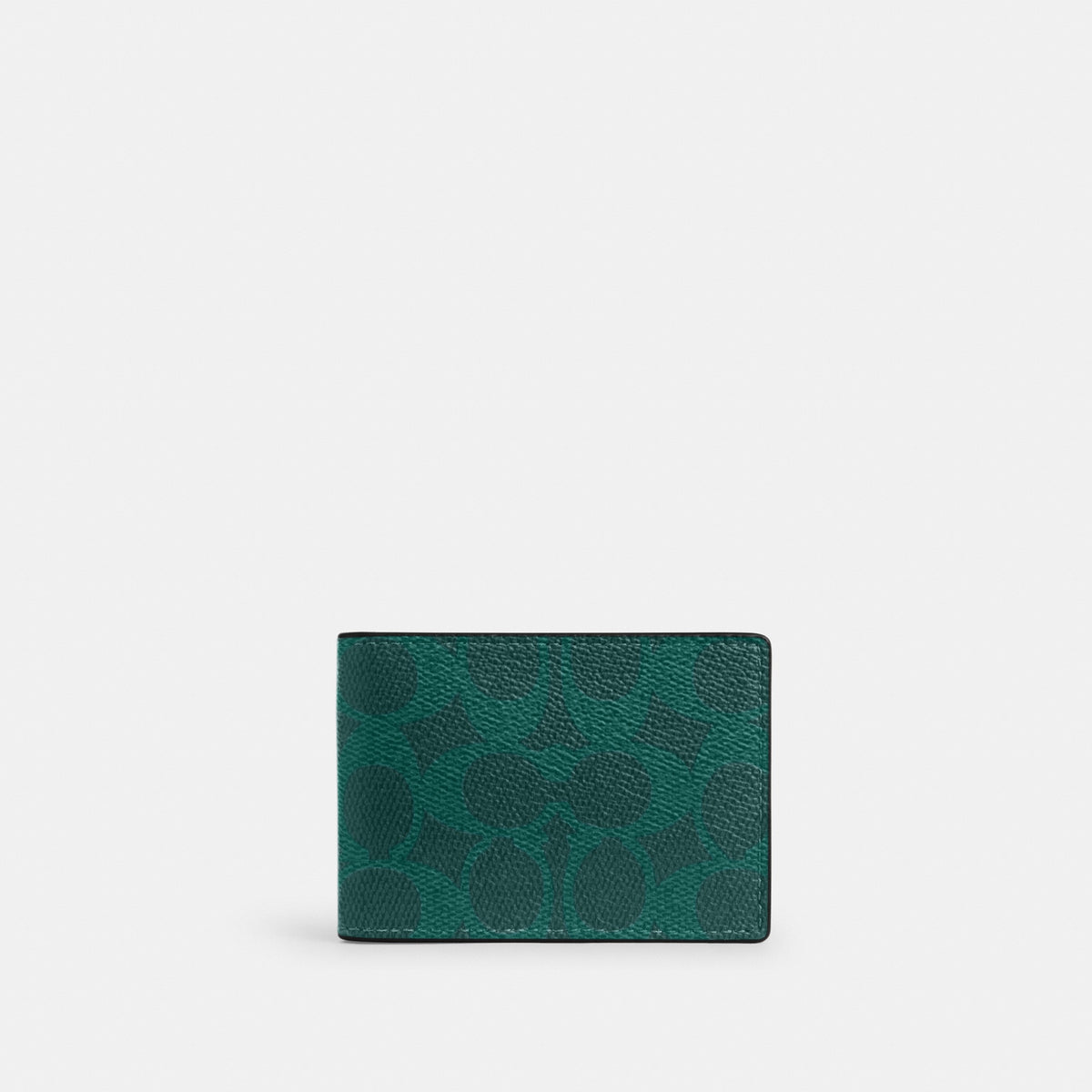 Compact Billfold Wallet In Signature Canvas