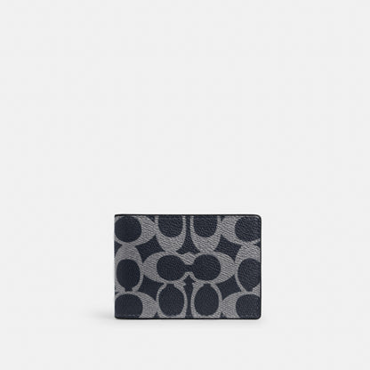 Compact Billfold Wallet In Signature Canvas