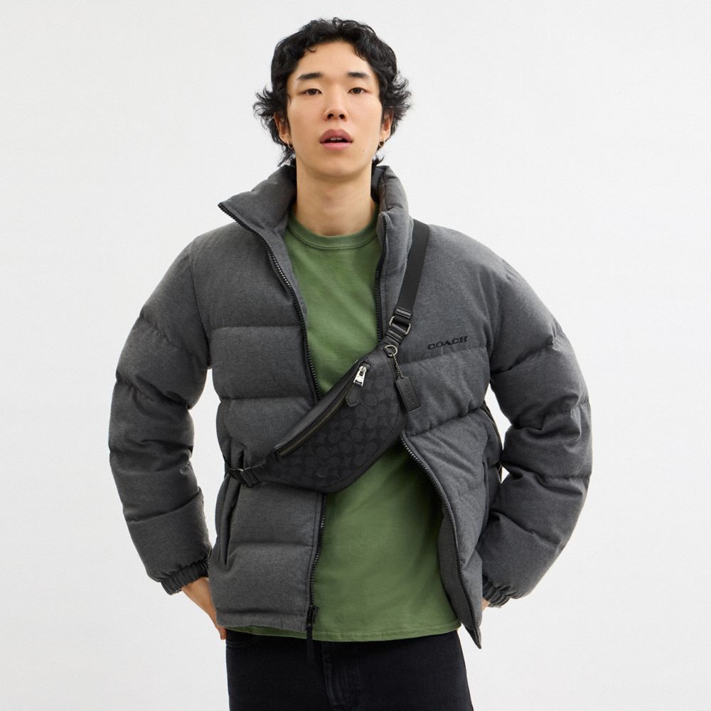 Warren Mini Belt Bag In Signature Canvas