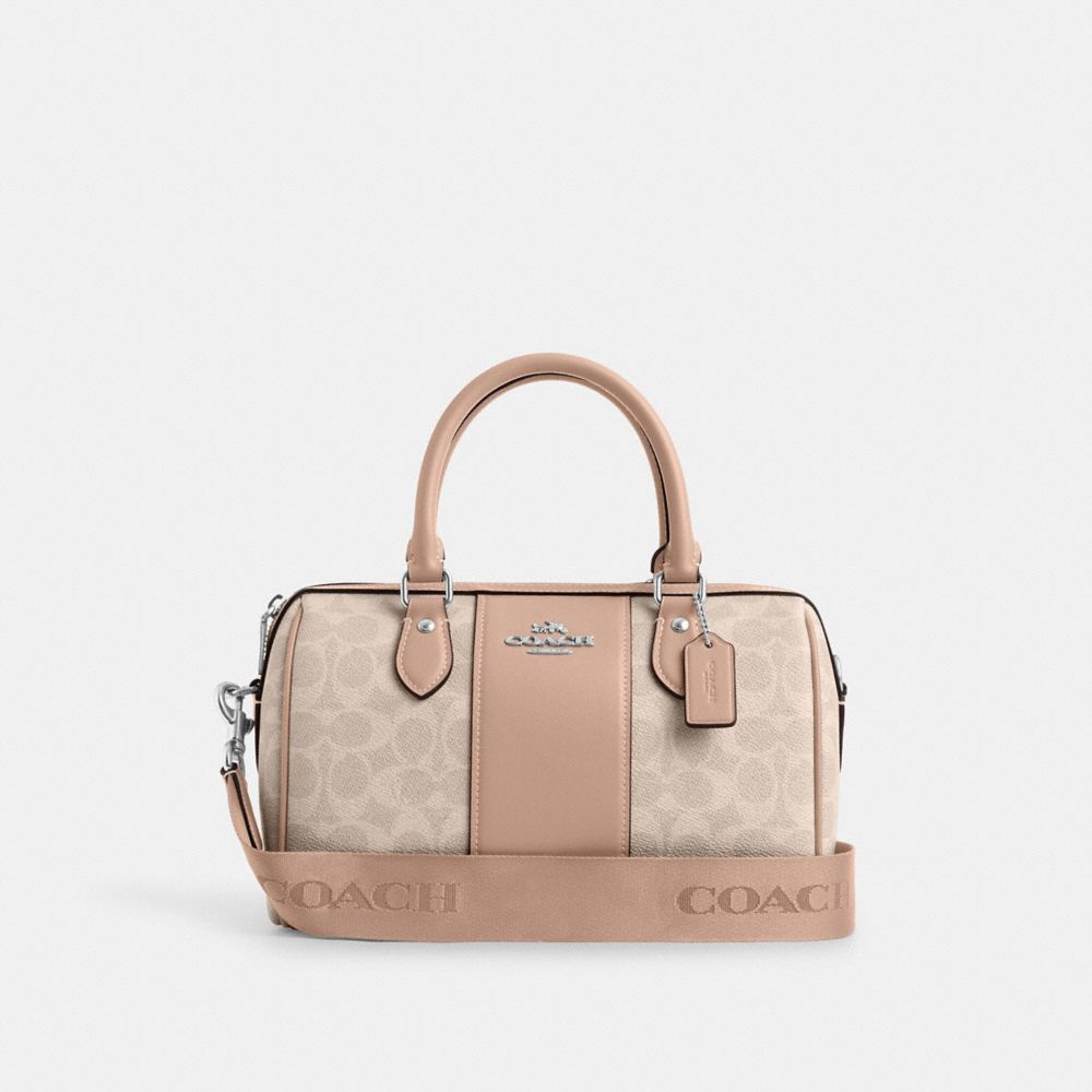 Rowan Satchel Bag In Signature Canvas