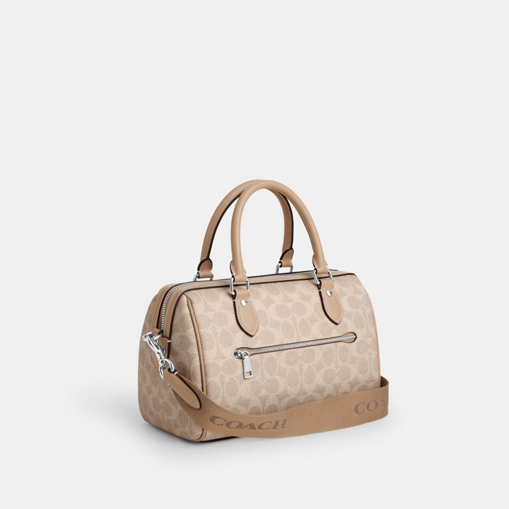 Rowan Satchel Bag In Signature Canvas