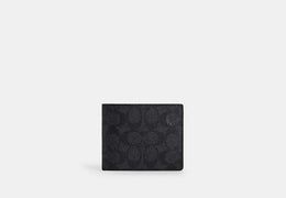 3-In-1 Wallet In Signature Canvas