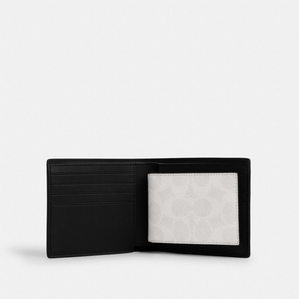 3 In 1 Wallet In Signature Canvas