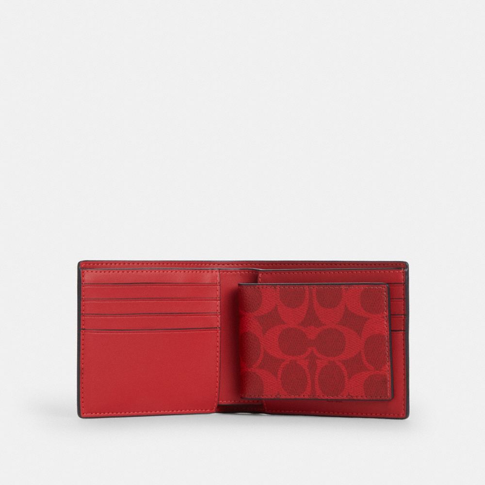 3 In 1 Wallet In Signature Canvas