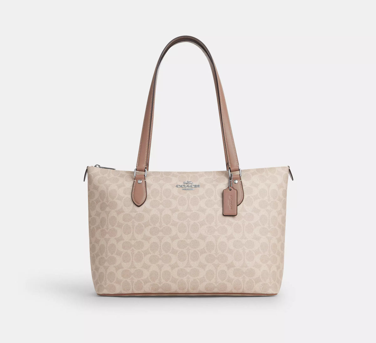 Coach Gallery Tote Bag In Signature Canvas - Bags | Shop From The Mirage