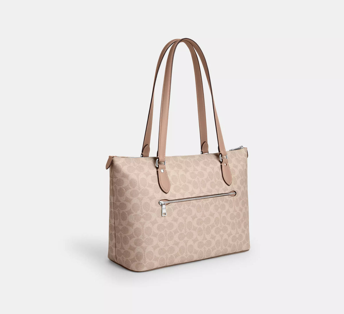 Coach Gallery Tote Bag In Signature Canvas - Bags | Shop From The Mirage