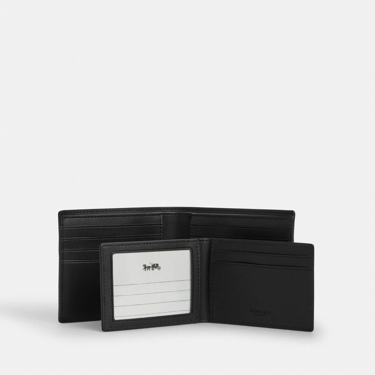 3-In-1 Wallet In Signature Canvas With Varsity Stripe