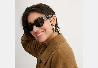 Geometric Cat Eye Sunglasses