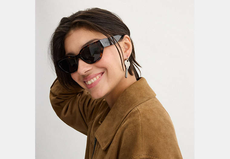 Geometric Cat Eye Sunglasses