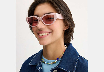 Geometric Cat Eye Sunglasses