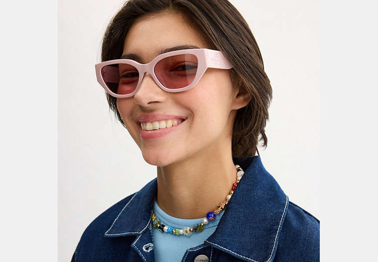 Geometric Cat Eye Sunglasses