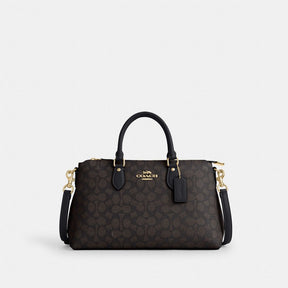 Georgia Satchel Bag In Signature Canvas
