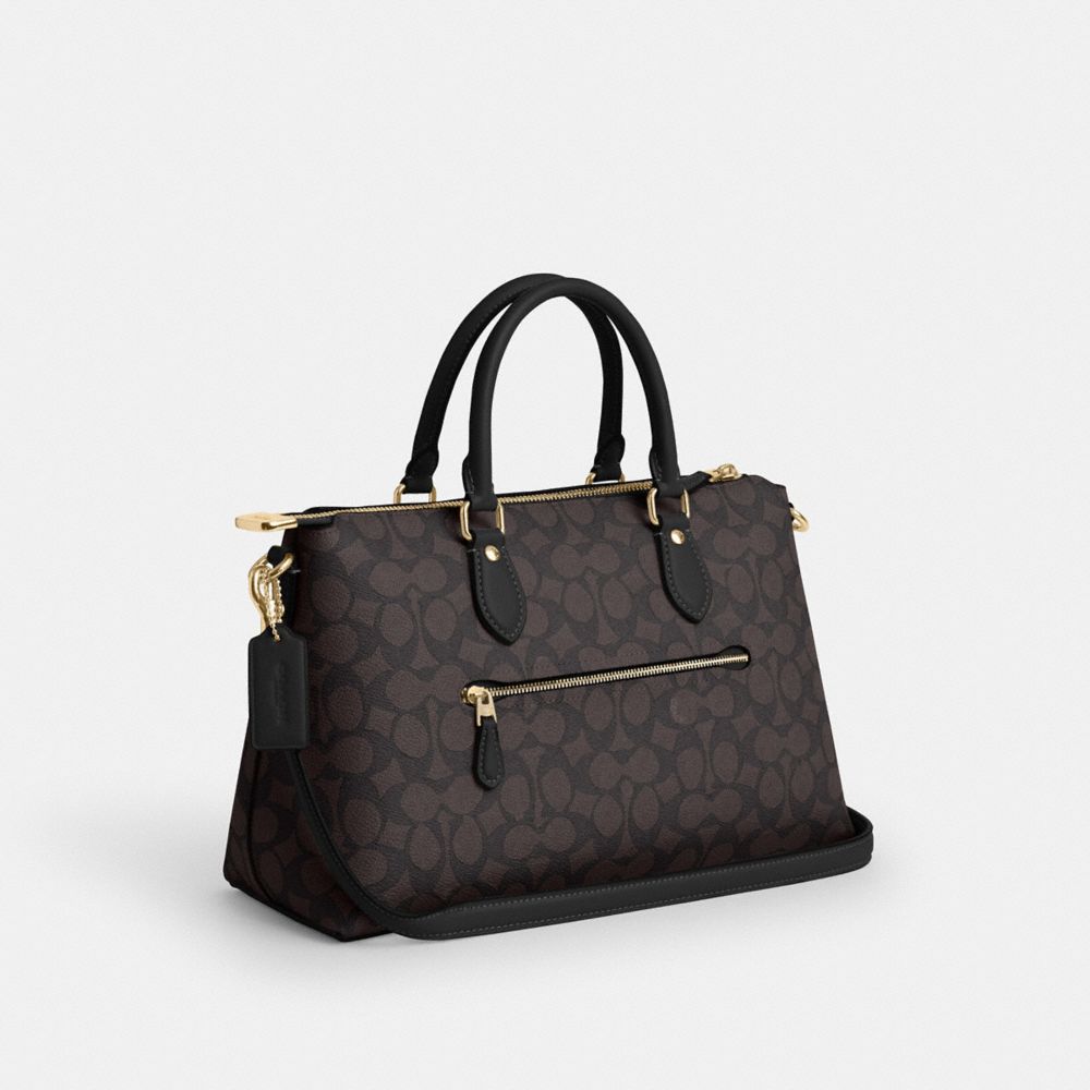Georgia Satchel Bag In Signature Canvas