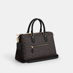 Georgia Satchel Bag In Signature Canvas