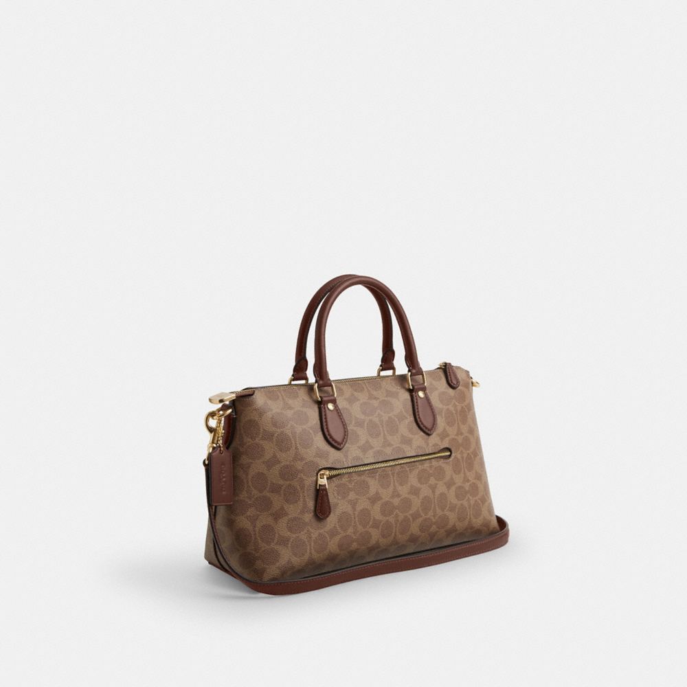Georgia Satchel Bag In Signature Canvas
