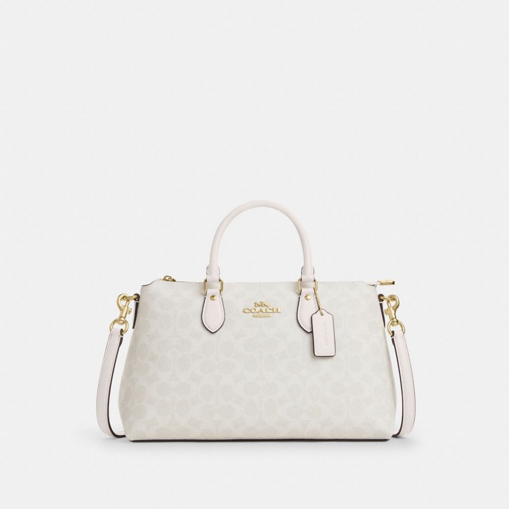 Georgia Satchel Bag In Signature Canvas